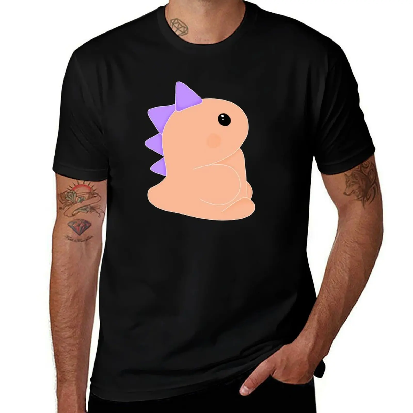 

Otto the Dino T-Shirt Louboutins quick drying sweat T-shirts for men cotton