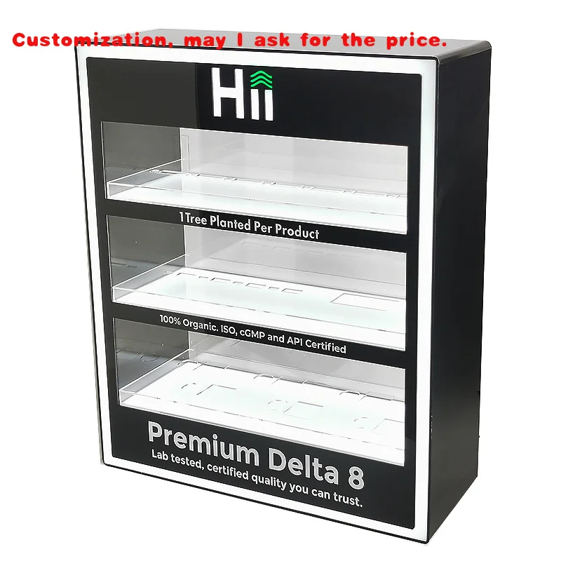 

Custom.Tinya Индивидуальный розничный магазин, продвижение, светодиодная акриловая зажигалка, витрина, витрина, она