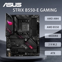 ASUS ROG STRIX B550-E GAMING Motherboard Support R7 5800X 5800X3D R5 5600X 5600 R9 5950X R7 5700X CPU 4xDDR4 2xM.2 PCI-E 4.0 ATX