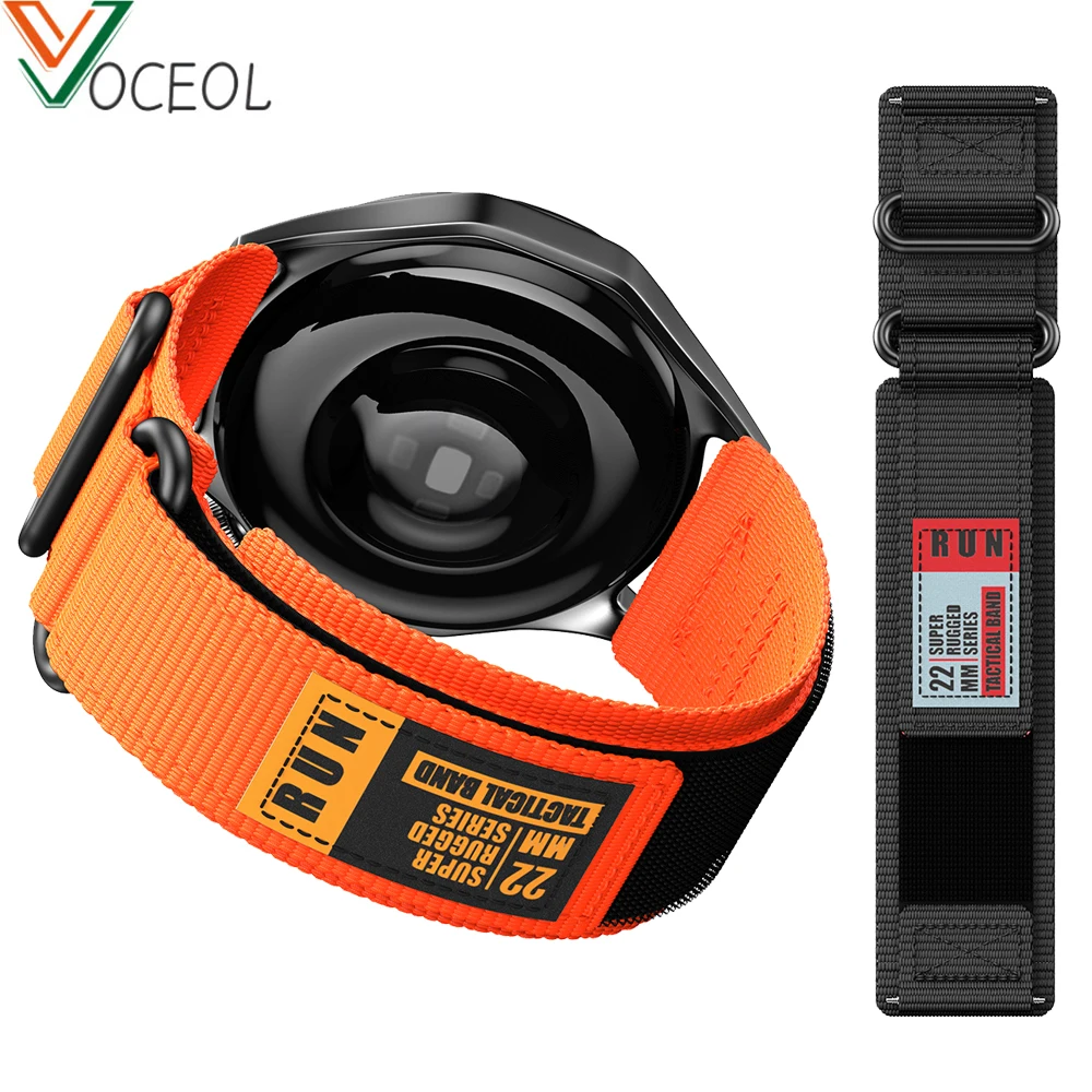 Bracelet de montre en Nylon 22mm, pour Huami Amazfit GTR 4/3/GTR 3 Pro/GTR 2e/GTR 2/GTR 47mm/Stratos 3 2, Amazfit Cheetah/Balance/Pace Bracelet de montre en Nylon 22mm, pour Huami Amazfit GTR 4/3/GTR 3 Pro/GTR 2e/GTR 2/GTR 47mm/Stratos 3 2, Amazfit Cheetah/Balance/Pace