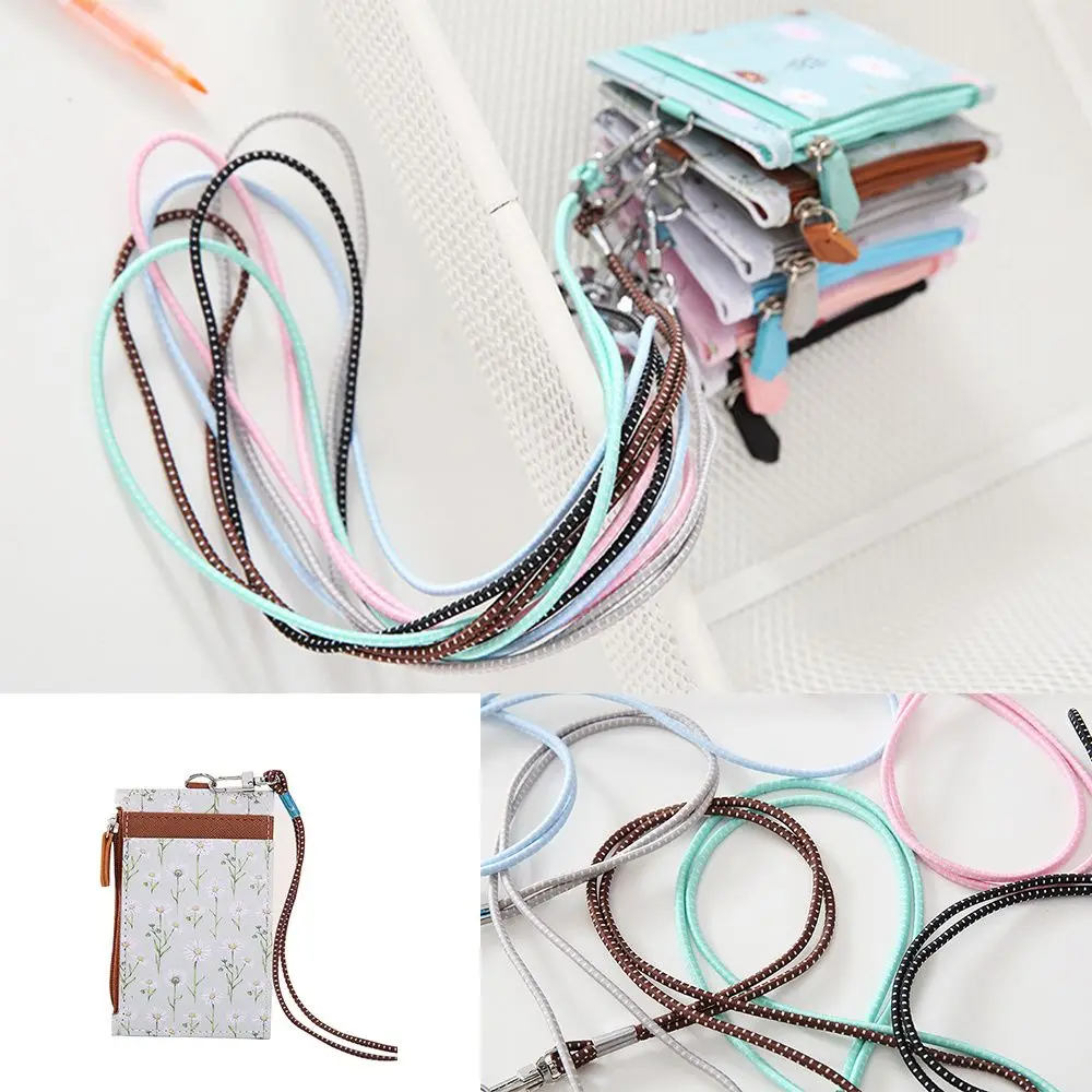 Identity Badge PU leather Money Pocket ID Bus Card Coin Purse Wallet Zipper Bag Case Holders