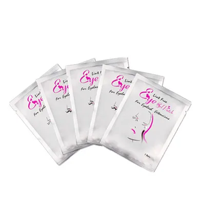 Almohadilla de Gel para pestañas, parches para colocar debajo de los ojos, pegatina de papel para extensión de pestañas, aplicación de herramientas de maquillaje, 50 pares