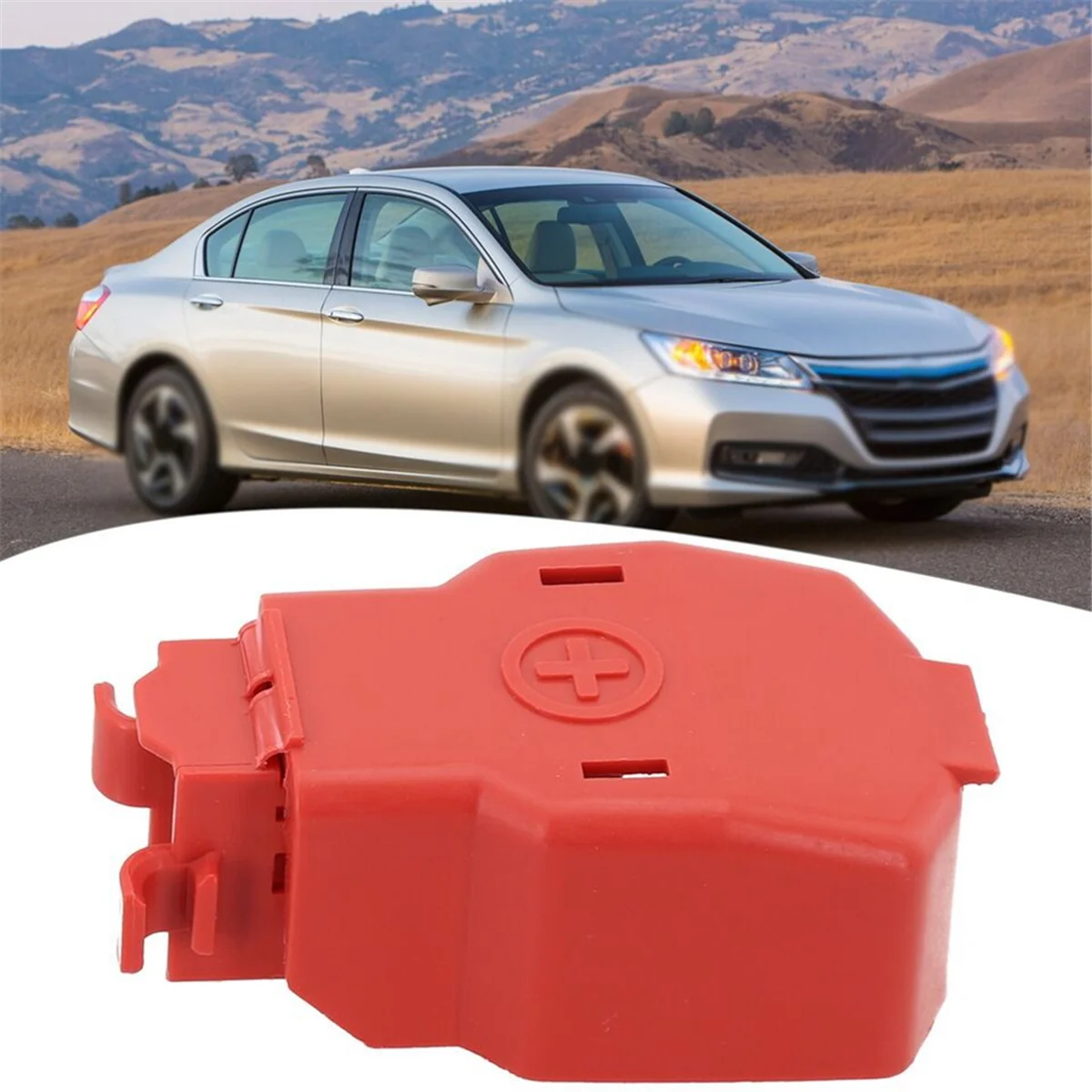 Car Positive Battery Terminal Cover 32418-R40-003 for Honda Accord 10-17 CR-V 17-23 Battery Positive Caps 32418R40003