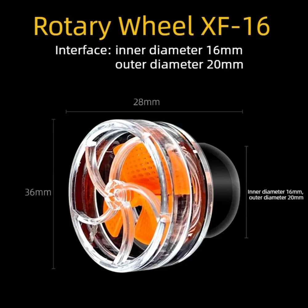 Corrosion Proof Plastic Wave Maker Nozzle 360° Rotatable DIY Return Flow Connector Orange Tank Mod Accessory Marine Reef Tank
