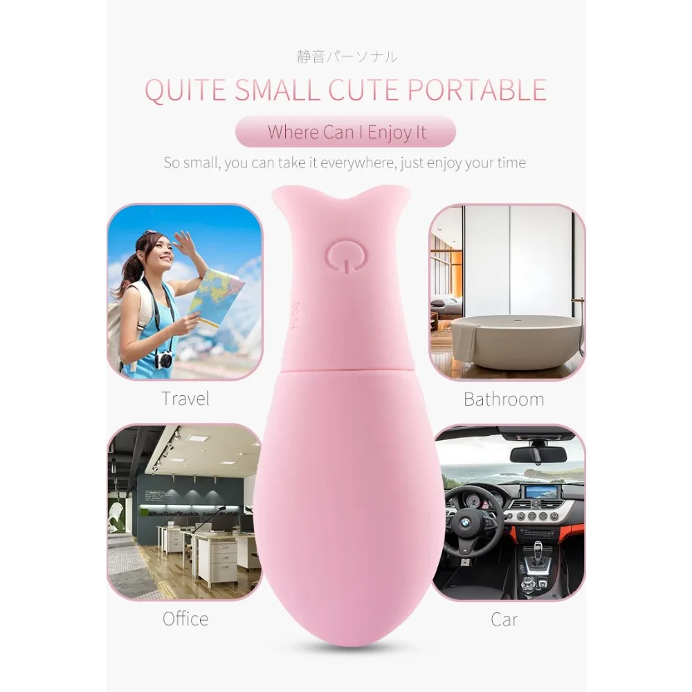 Vibrating Egg Fish Female Silent Invisible Wearable Mini Wireless Remote Control Flirting Sex Toys Vibrator Sex Toys for Women