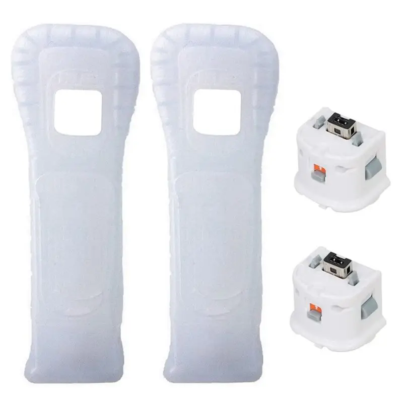 

Адаптер Motion Plus CLCU, 2 шт., с силиконовым чехлом, датчик Motion Plus для использования с контроллером Wii Remote.