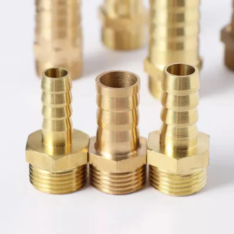 

8mm 10mm 12mm 13mm 16mm OD Hose Barb M16 M18 M20 Metric Male Thread Brass Pipe Fitting Coupler Connector Adapter