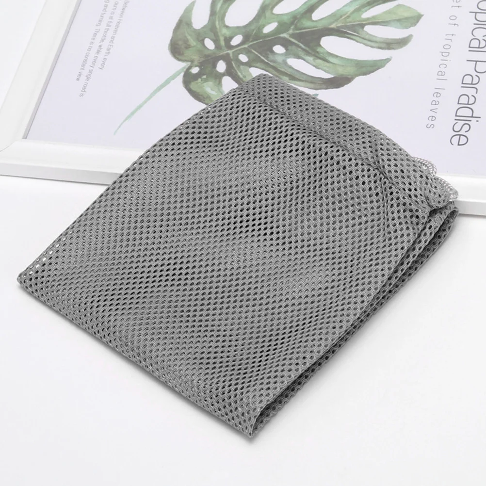 

Cat Grooming Bag Grey Durable Breathable Mesh Restraint Bag for Bathing Nail Trimming Dental Cleaning Cat Supplies