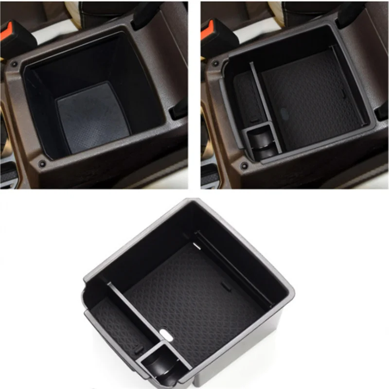 For VW Volkswagen Tharu 2018 2019 2020 2021 2022 2023 Interior Moulding Central Storage Box Pallet Armrest Container Box