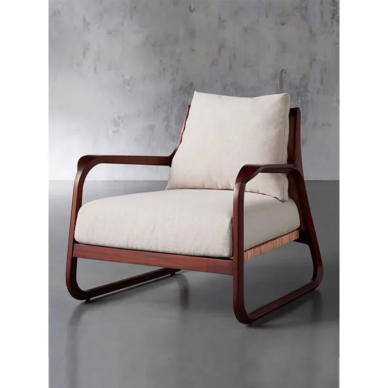 

Living Room Home Hotel High-End Single-Seat Sofa Chair Simple Rattan Chair