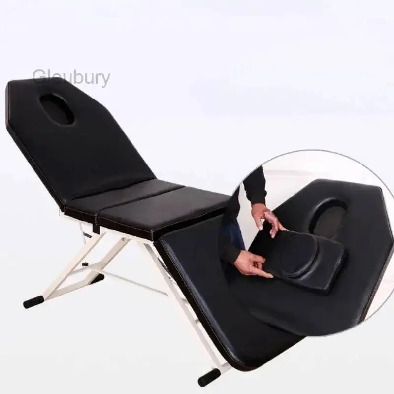 

Space-saving Massage Table Cervical Household Lift Spine Multi-functional Portable Massage Bed Eyelashes Meuble Salon Furniture