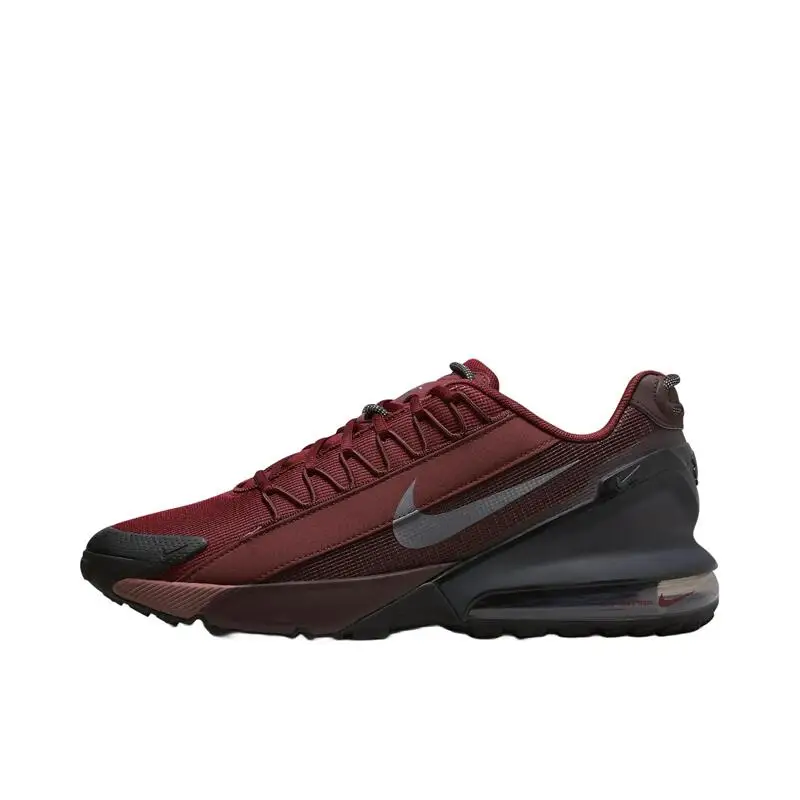 Nike Air Max Pulse Men's and Women's Red Black Cushioned Cushioned, Anti-slip and Wear Comfortable Retro Waffle Shoes