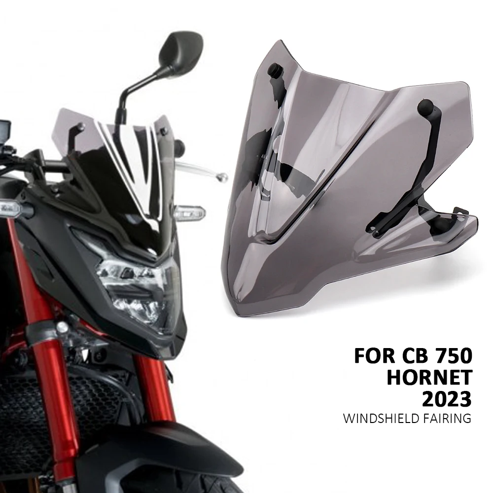 Motorcycle Accessories Windshield Extension Spoiler Deflector Windscreen For HONDA cb750 CB 750 Hornet CB750 HORNET 2023