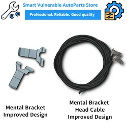 SVA013 Passend für ein Paar für Citroen C4 Picasso Schiebedach-Sonnenschutzhalterung, Schnalle, Schieber, verbesserte Metallhalterung