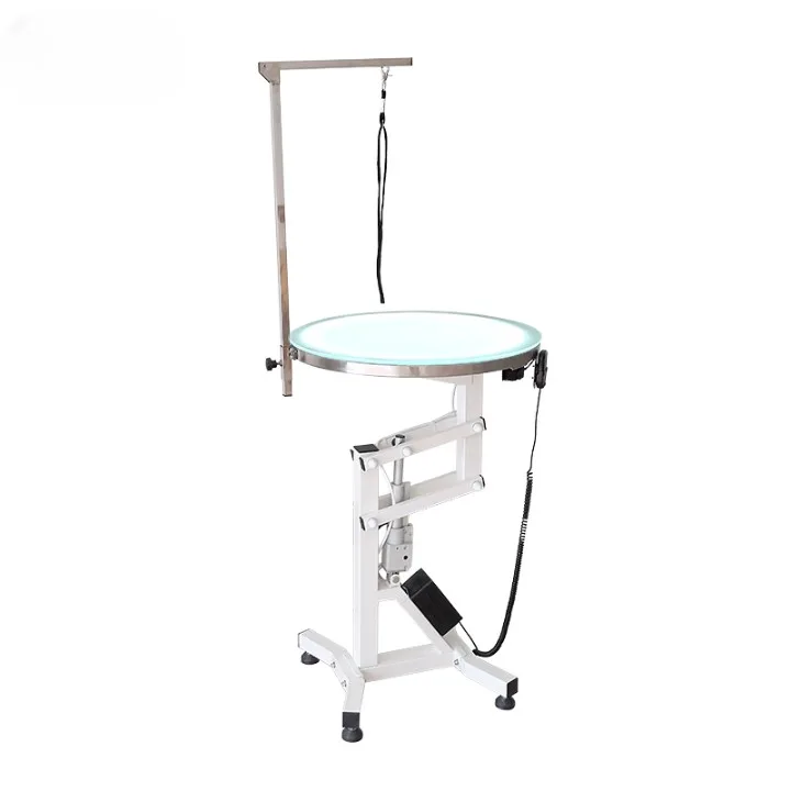 Direct Factory Superior Quality Pet Grooming Table For Pet Beauty Salon Round Table Pet Grooming Supplies With LED Lig