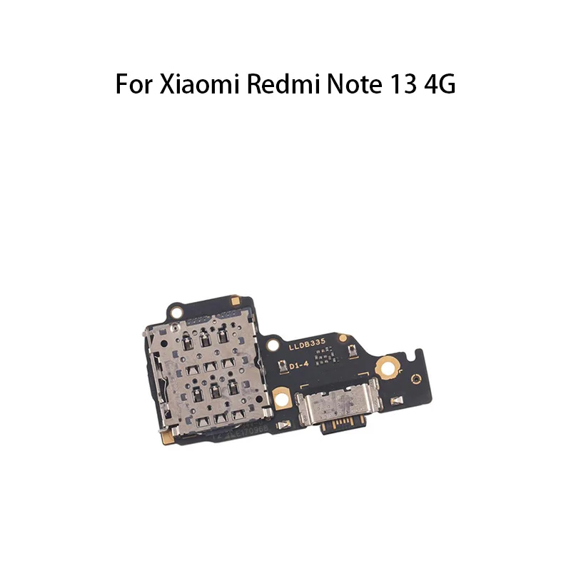 Orig USB Charging Port Board Flex Cable Connector For Xiaomi Redmi Note 13 4G