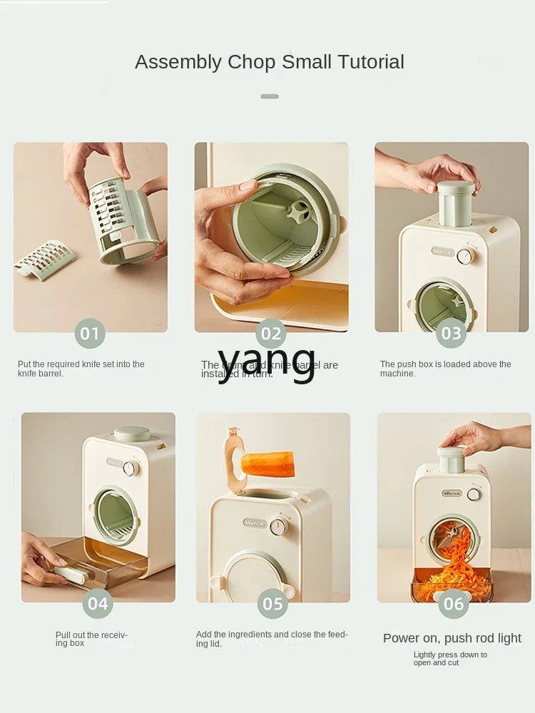 CX Recheio Automático Multifuncional Corte Fatias Desfiadas