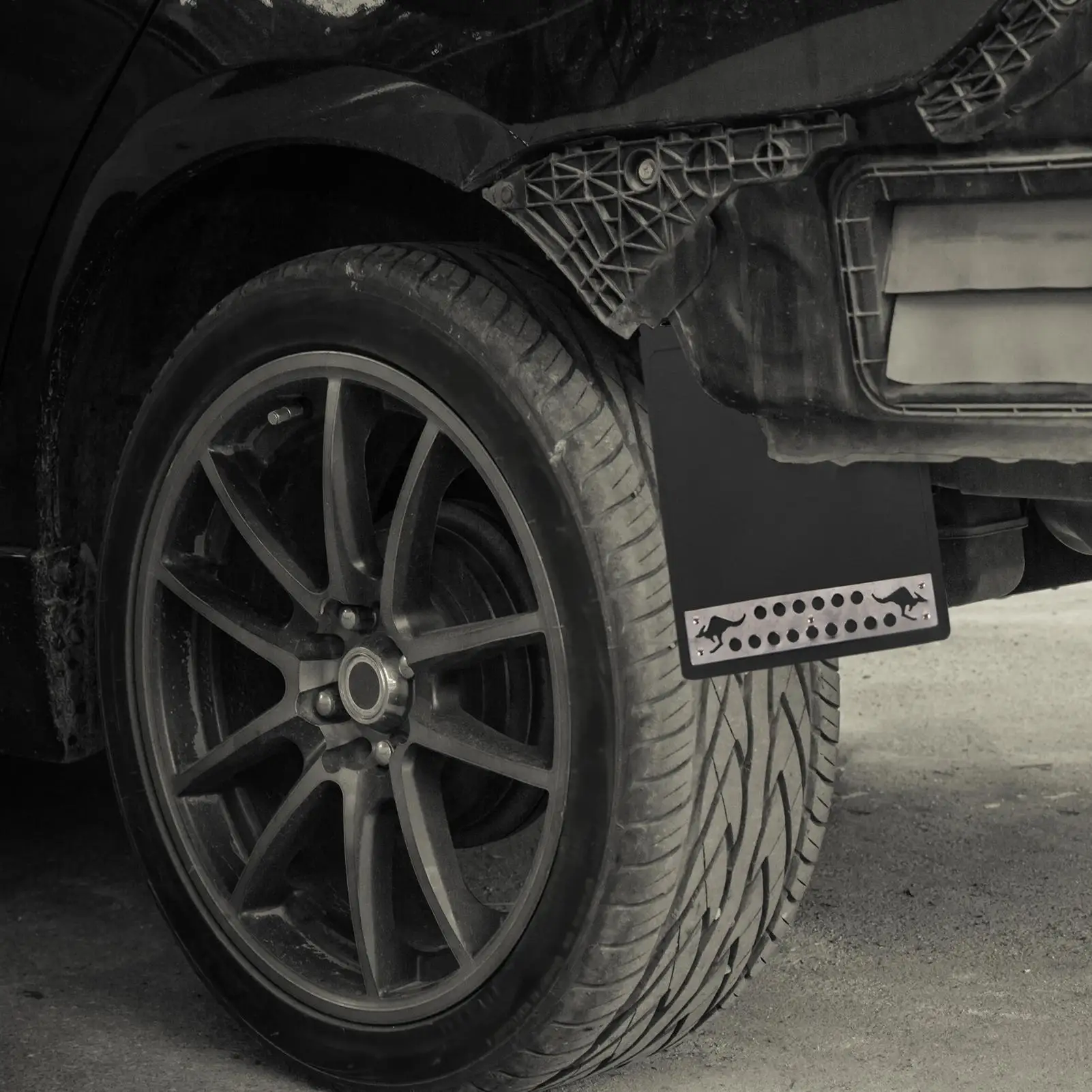 2pcs Car Mud Flaps Set  Versatile Mudguard FenderFlares Car Splash Guards Waterproof Rear Mud Flaps Vehicle Protection