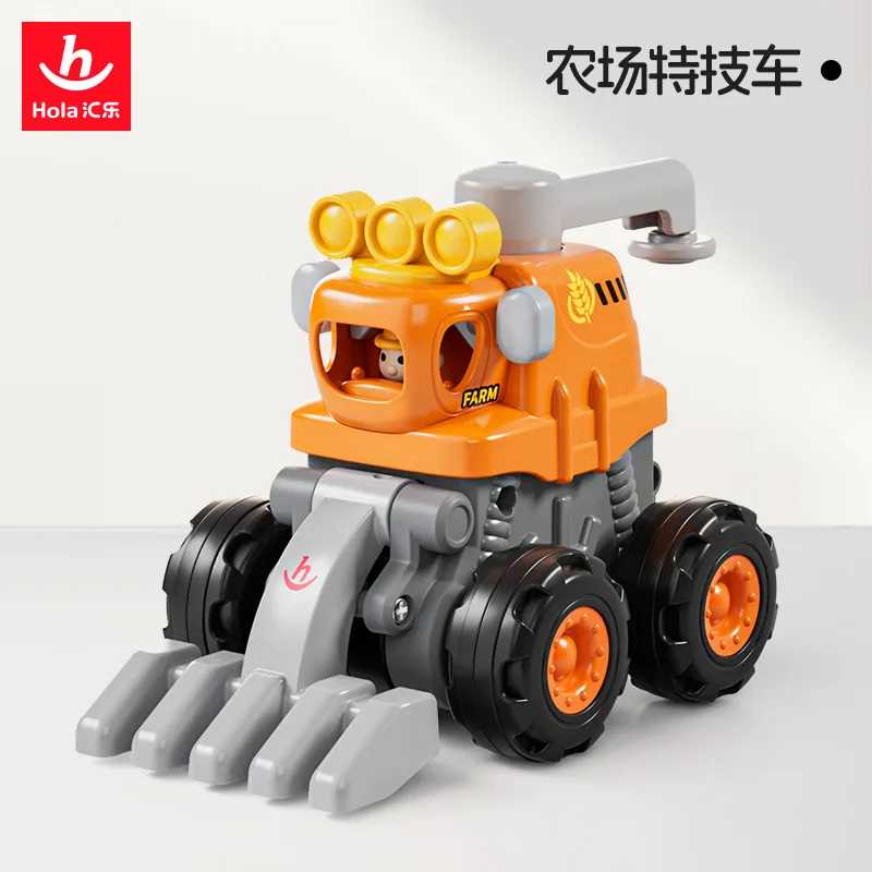 Equipe de engenharia de dublê deslizante inercial ABS, simulação móvel 360 °   Rotação Stunt, Bulldozer, Snowmobile, Brinquedo Infantil, XT234