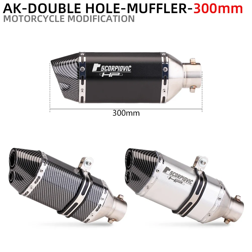 Factory Hot Selling Motorcycle Exhaust YOSHIMURA Alpha Carbon DB Killer Muffler Escape Link Pipe For