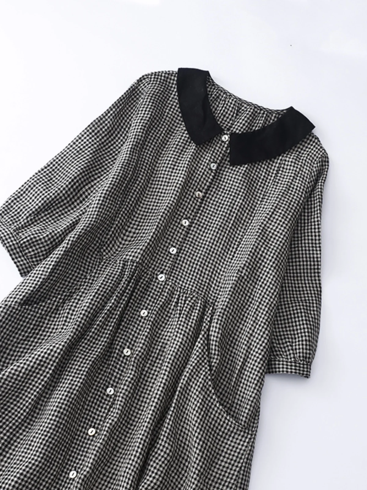 Lente Zomer Nieuwe Collectie vrouwen irt Dr Dunne Linnen Taille Cinched Lange Rok Pendelen Sle Midi Dr Enkel Stuk