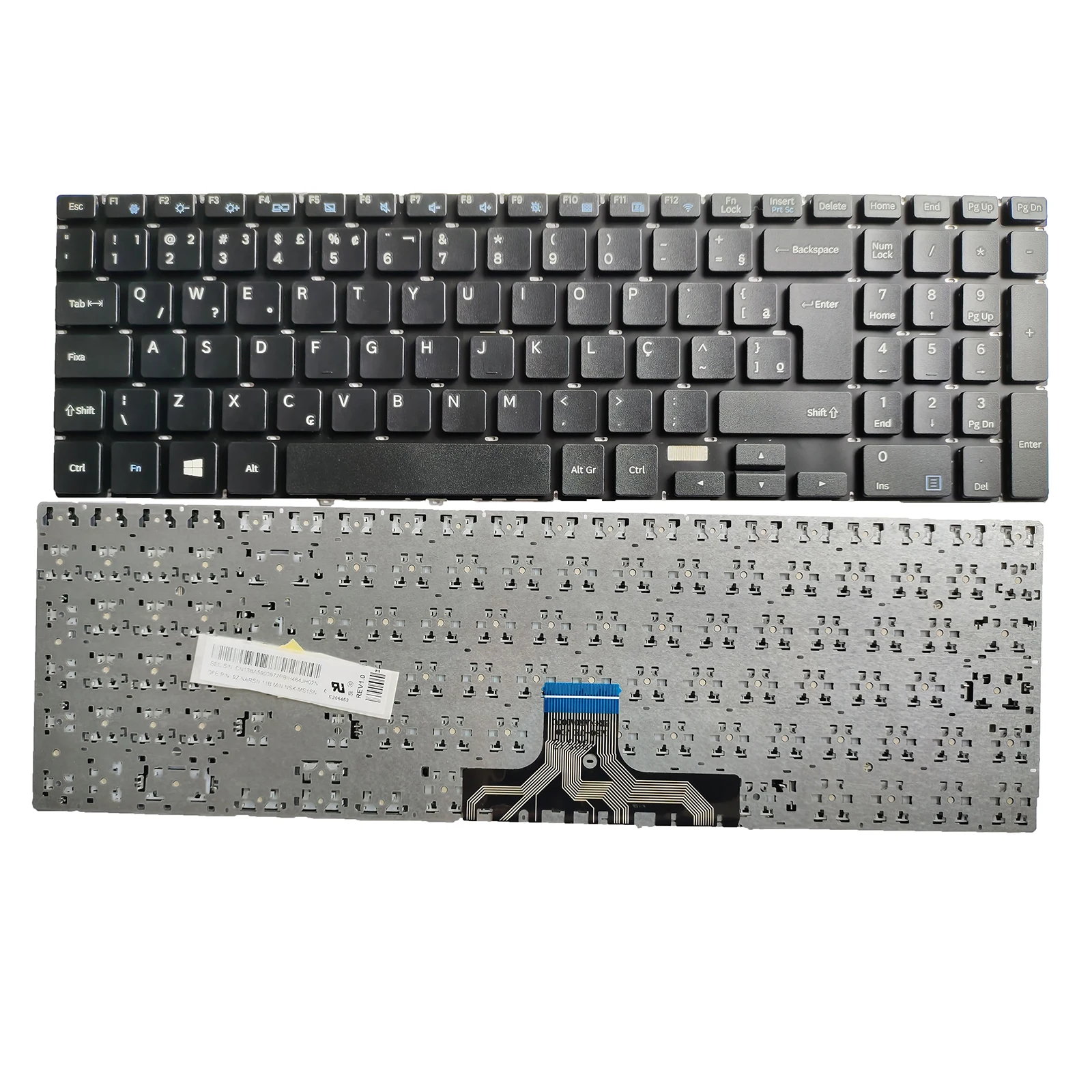 

BR Keyboard for Samsung 560XBE NP550XTA 300E5K 370E5J 370B5J 3500EK 500R5H 501R5H