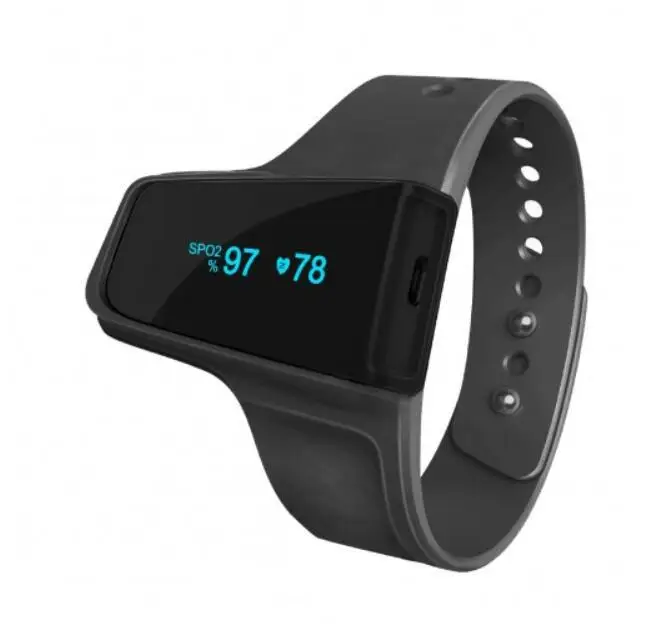 Bluetooth Smart Watch with SpO2 Sleep Pulse Oximeter - Overnight Blood Oxygen Saturation Monitor & Heart Rate Tracking
