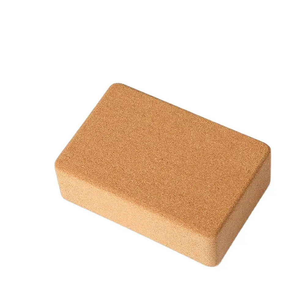 Professional Eco-Friendly High Density Solid Cork Yoga Block Dance Assistant Tool Bricks Customized