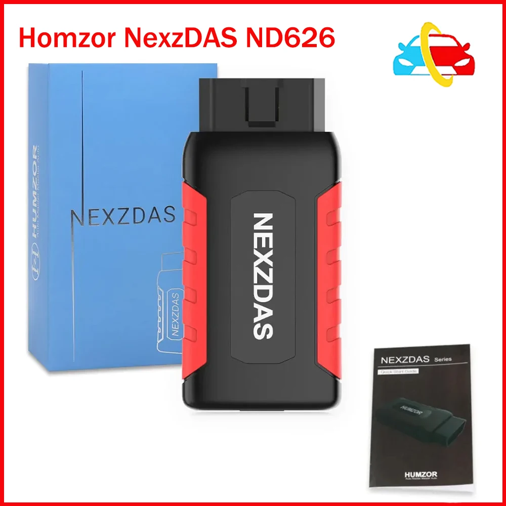 

Humzor NexzDAS ND626 ND606 Support Diagnostic+Special Functions+Key Programming for Both 12V/24V Cars and Heavy Duty Trucks