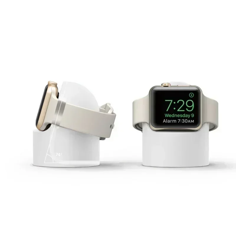 

Charger Stand Mount Silicone Dock Holder for Apple Watch Series 4/3/2/1 44mm/42mm/40mm/38mm Charge