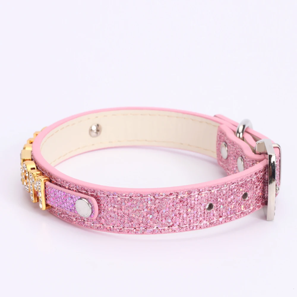 Punk Funkelnde Farbe Angepasst Strass Buchstaben Kragen Halsband Personalisierte Halsketten Männer Frauen Hotwife Cosplay Individuelle Schmuck – Detail 13