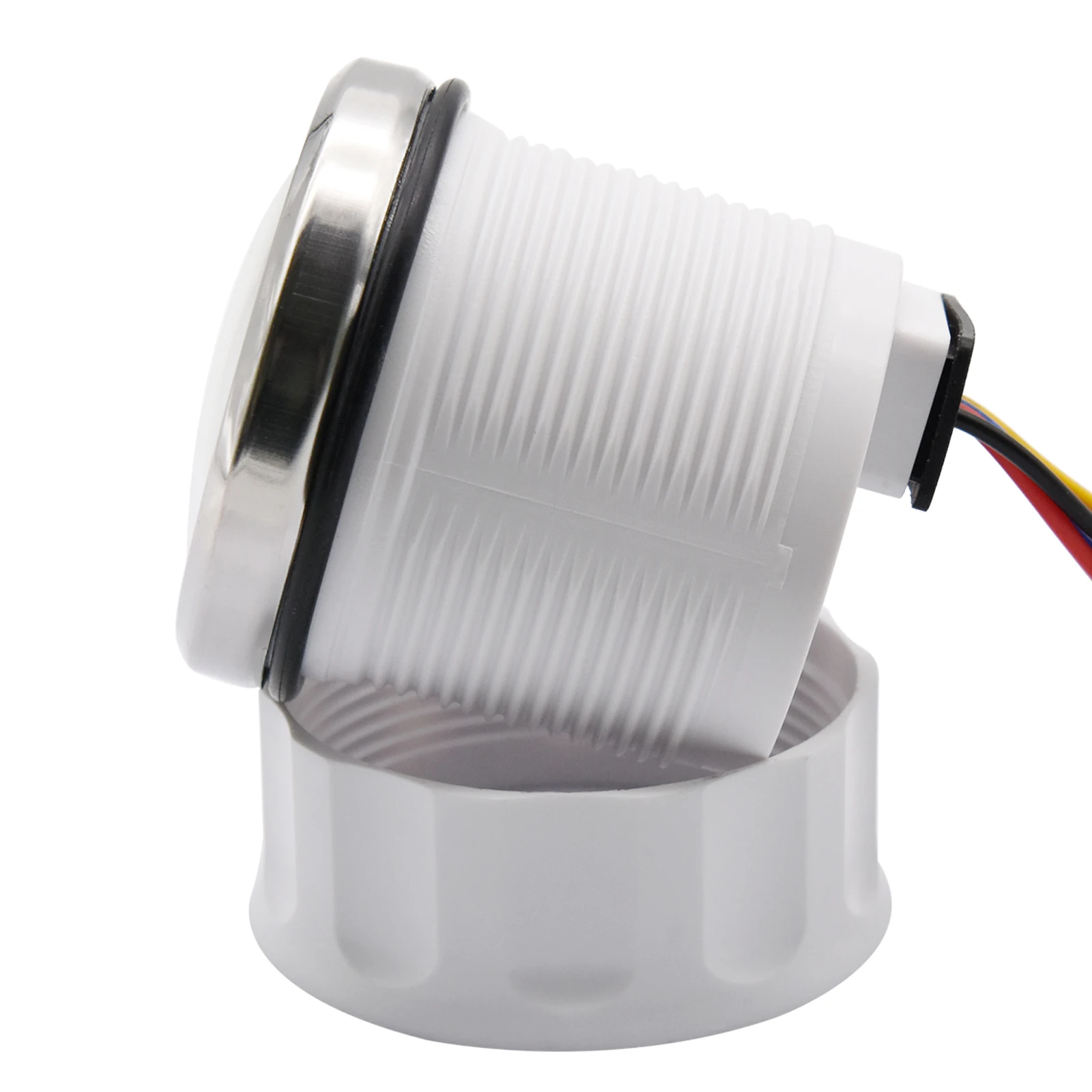 Jauge Température Eau Refroidissement 52mm 24V KUS - Cadran Blanc Pour Bateau Et Voiture