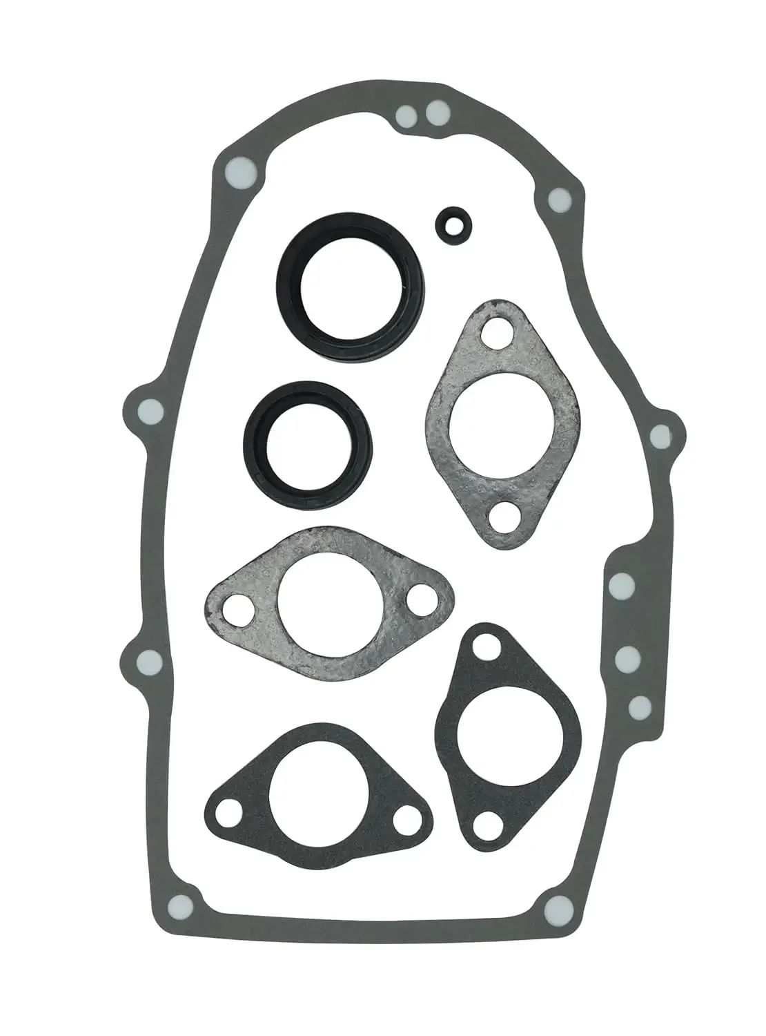 11060-7008 Gasket Crankcase Cove Set Compatible with Kawasaki FH451V FH500V FH531V 4 Stroke Engine Including 99996-6104 KIT,Cove