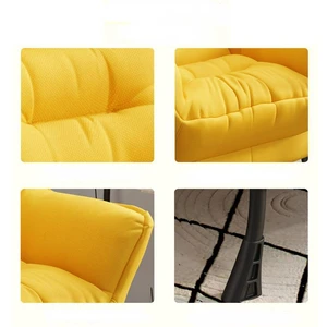 New lazy living room chairs Casa Casa Light Light Sofa Chair Room House Comfortable Sofa Chair Chair with Support for Foot 8 Main sales armchair for living room - №2