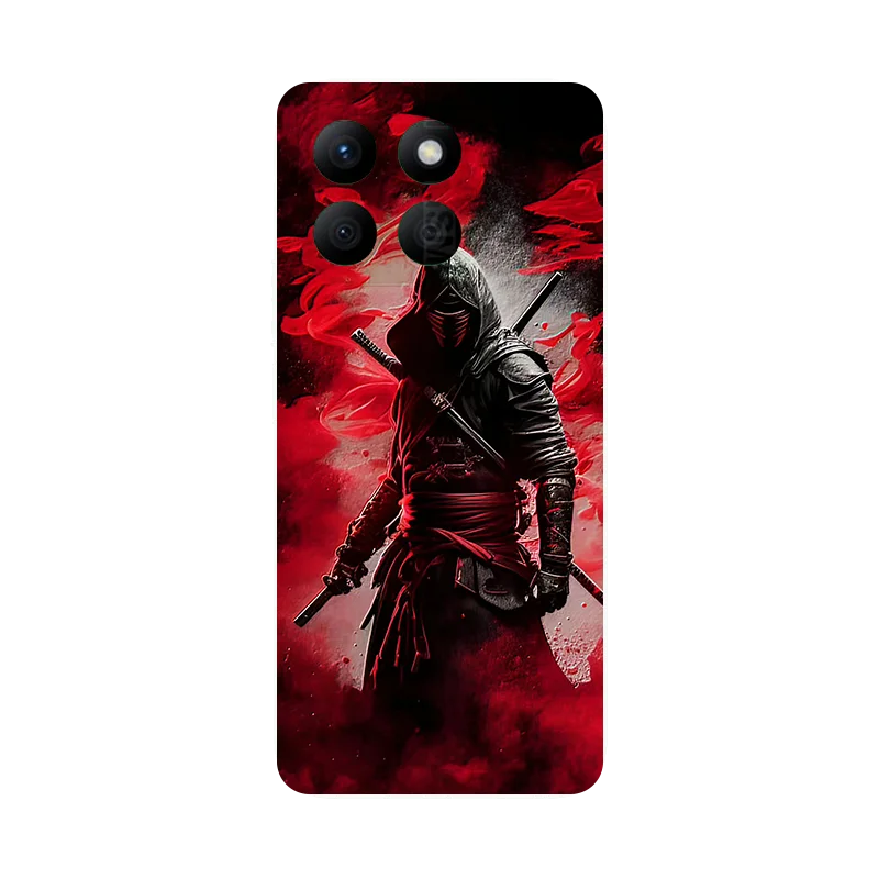 For Honor X8b Case Flowers Wolf Soft Silicone Phone Cover for Honor X8B X 8b LLY-LX1 LLY-LX2 Coque HonorX8B Protector Fundas