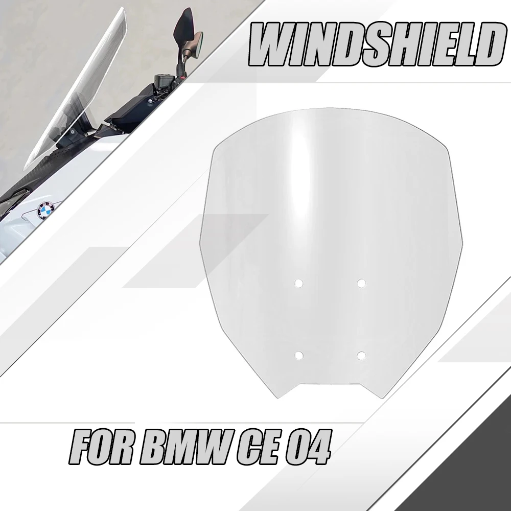 

FIT BMW CE 04 CE04 Special Front Windshield Modified To Heighten And Widen The Transparent Windshield Accessories FOR BMW CE04