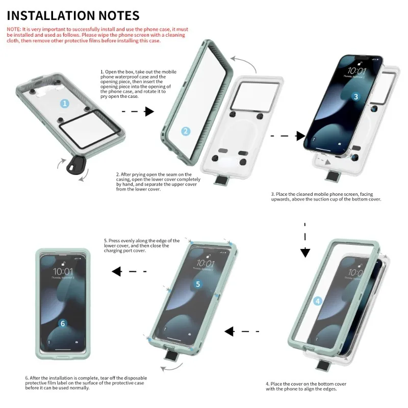 ip68 waterproof Shockproof cover for Infinix Hot 20 30 30S 12S 11 10 Play Note 30 30i 12 11 10Pro Zero X 30 Full protection Case