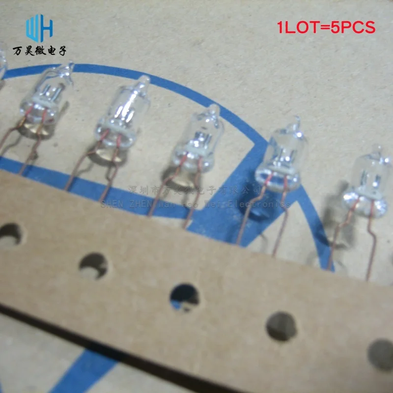 

5PCS/LOT Glass discharge tube RA-302M-C6 RA-362M-V7 for OKAYA 3000V 3KV 3600V neon lamp shape Surge protective