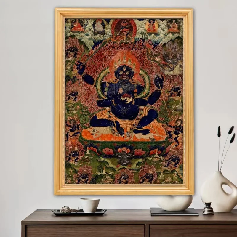 5d DIY Diamond Art Painting Kits Tibetan Buddhist Mahakala Buddha Shakyamuni Religious Embroidery Mosaic Cross Stitch Kids Gift