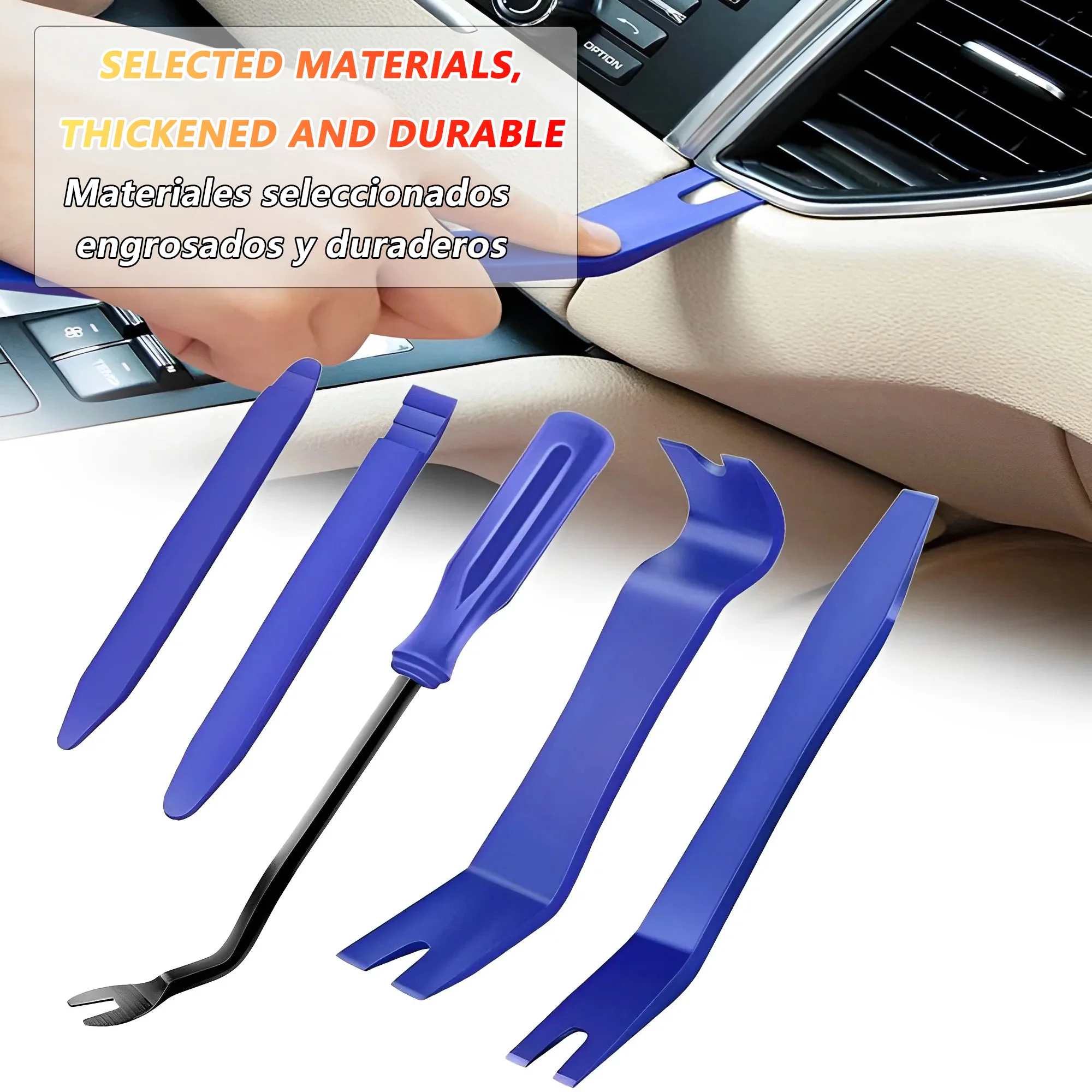 Car Hand Tool Set Car Disassembly Tool Kit Stereo Repair DVD Repair Tool Dashboard Removal Tool Interior Plastic Trim Panel