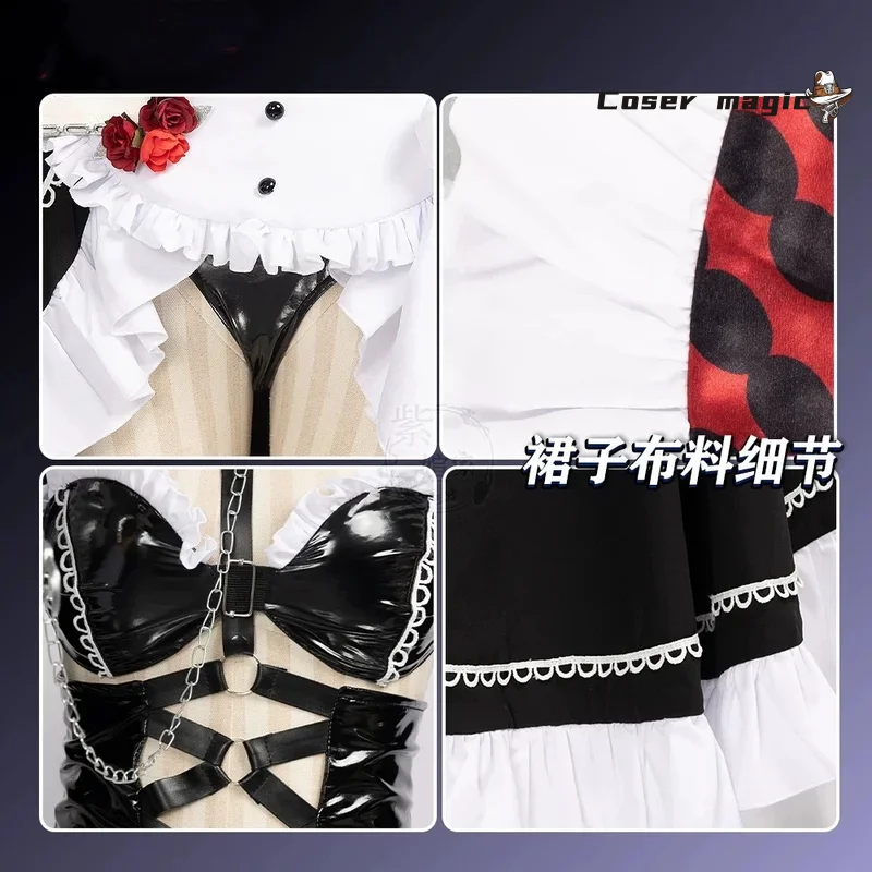 آلهة النصر: أزياء NIKKE Mihala التأثيرية أزياء كوس لعبة أنيمي زي حفلة الهالوين ملابس لعب الأدوار