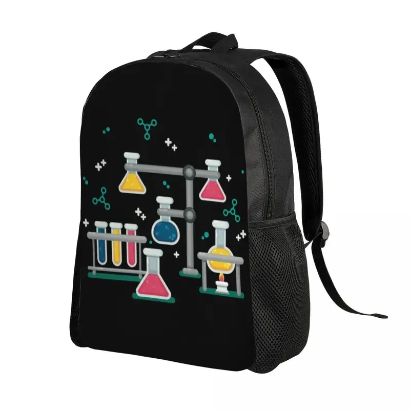 Amazing Chemistry Laptop Backpack Men Women Fashion Bookbag for School College Students Science Laboratory Technology Bags