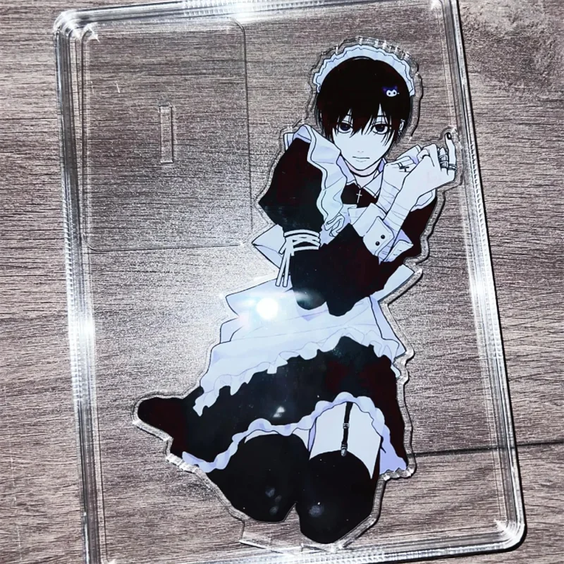 الصيف هيكارو يموت Tsujinaka Yoshiki تأثيري حامل نموذج لوحة الاكريليك زخرفة سطح المكتب الشكل ملحق الدعائم #3