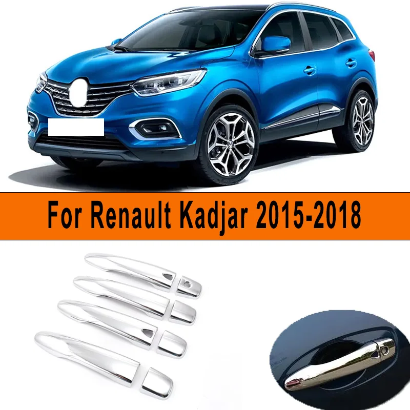

Car Door Handle Cover Trim Sticker Styling Scratch Resistant Auto Accessories For Renault Kadjar 2015-2018 2017 2016