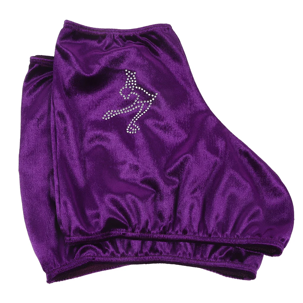 스케이트 커버 빨 수 있는 폴리에스테르 스케이트 부츠 어린이 아이스 스케이트 탄력성 슬리브 남성과 여성