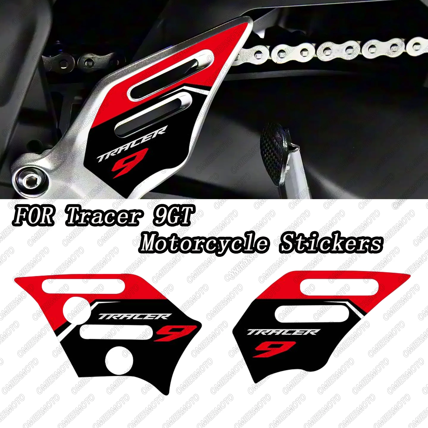

Для Tracer 9 GT 9 GT мотоциклетная защита пятки, наклейка на боковую панель, защитные аксессуары, наклейки