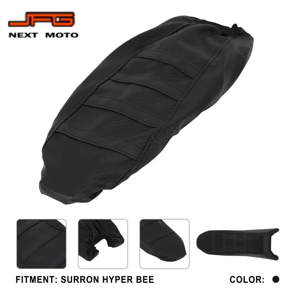 

Motorcycle Accessories Seat Cushion Cover Waterproof Non-slip Protector Cushion Covers For Surron Hyper bee PVC Electric Bike