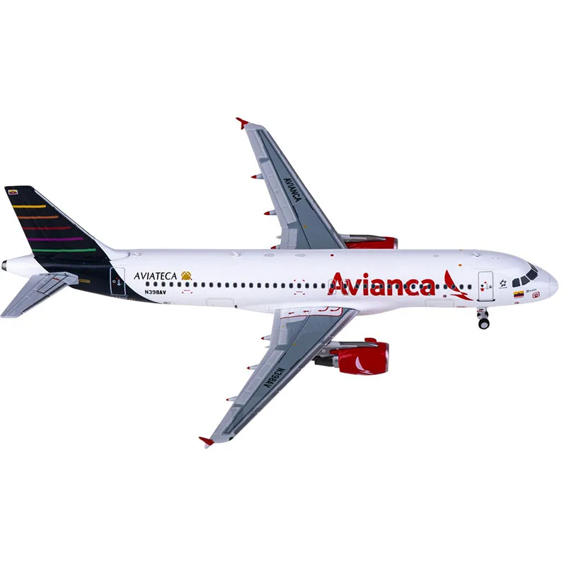 

Diecast 1:400 Scale NG15019 Avianca Columbia Airlines A320 N398AV Aircraft Model Adult Fans Collectible Souvenir Gifts