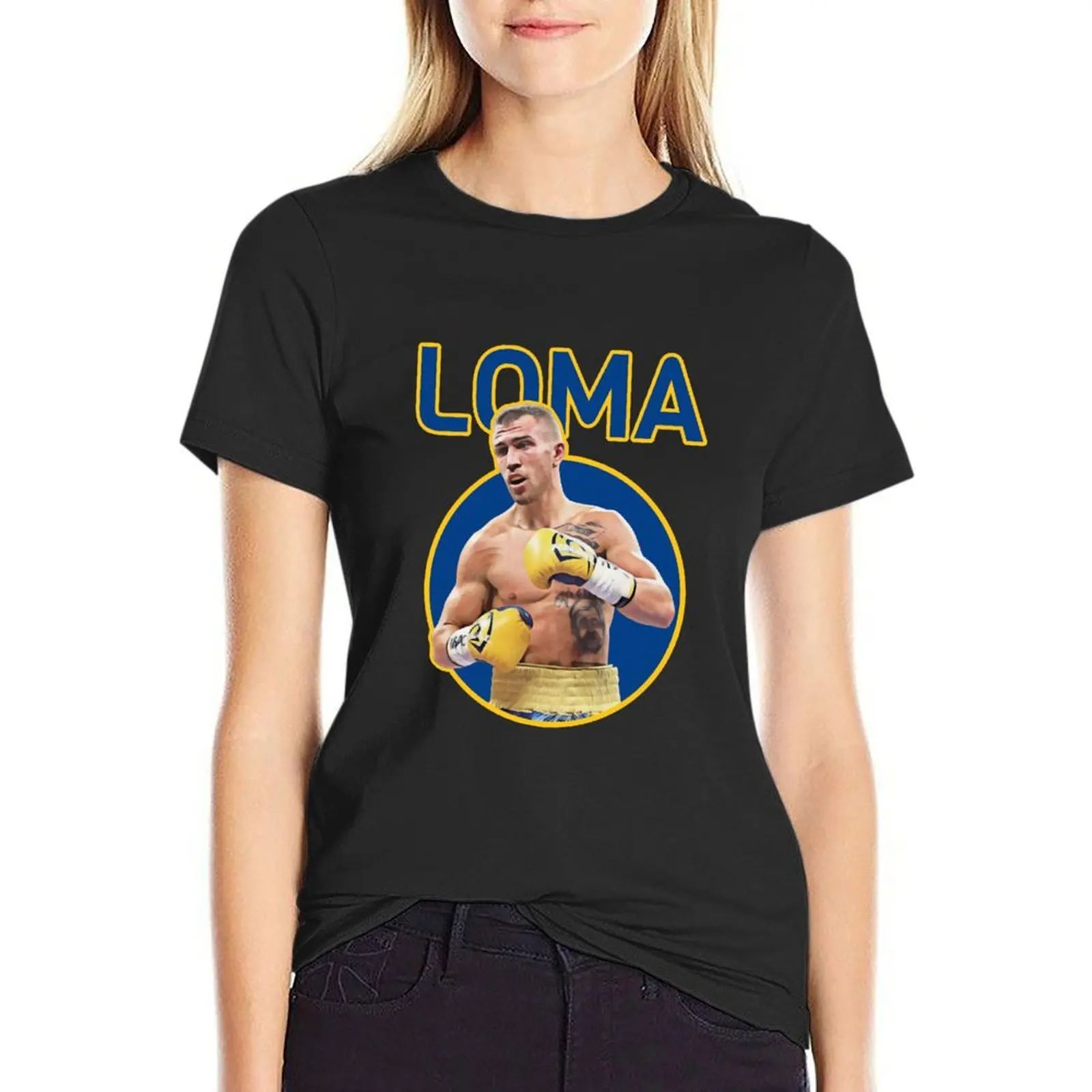 Vasyl Lomachenko T-Shirt aesthetic clothes graphics animal print shirt for girls funnys funny t shirts for Women