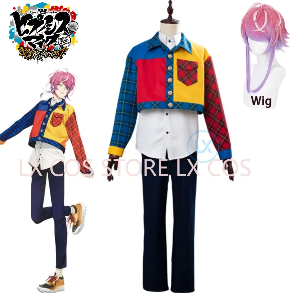 Anime DRB Division Rap Battle Ramuda Amemura Cool Gothic Uniform Cosplay Costume Halloween Costumes For Unisex Adult Clothes